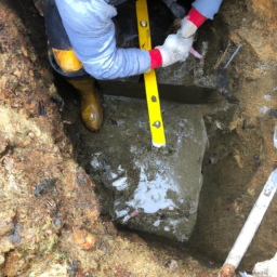 Construction d'un Mur de Soutènement en Blocs de Béton pour un Terrain en Pente Les Clayes-sous-Bois